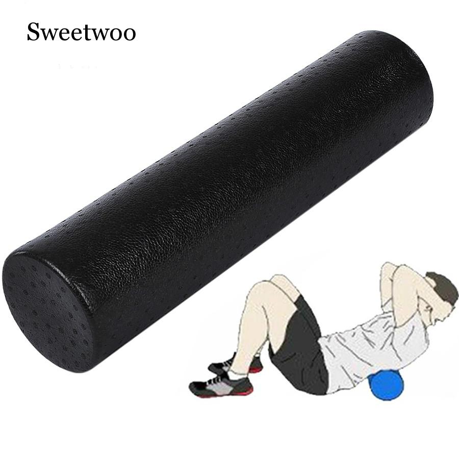 Vibrating Foam Roller - ヨガ列フィットネスピラティスヨガ泡ローラーブロックトレインジムマッサージグリッドトリガーポイントセラピーフィジオ運動 (30/45/60/90センチメートル)
