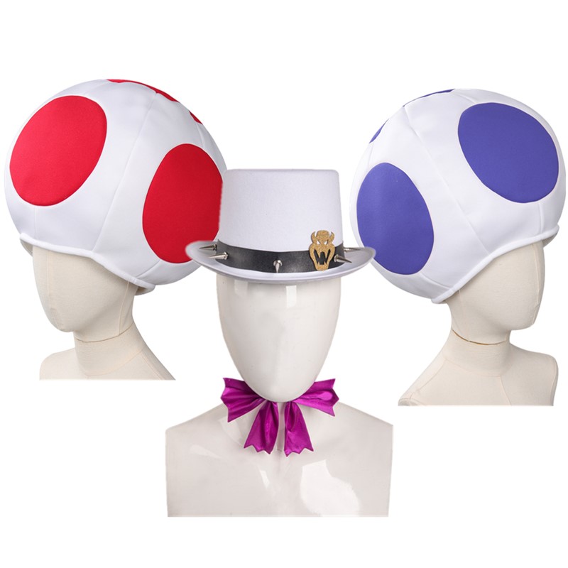 Women'S Health & Wellness Center - ロールプレイ男性ボーイズキノピオコスプレキノピオ帽子クッパキャップブラザーズ 2 ファンタジアキノピオ帽子ハロウィンカーニバルコスチュームアクセサリー