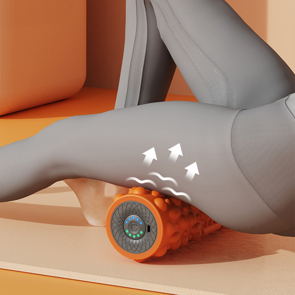 電動振動フォームローラーマッサージコラム充電式エクササイズロ - Vibrating Foam Roller のレビューと価格