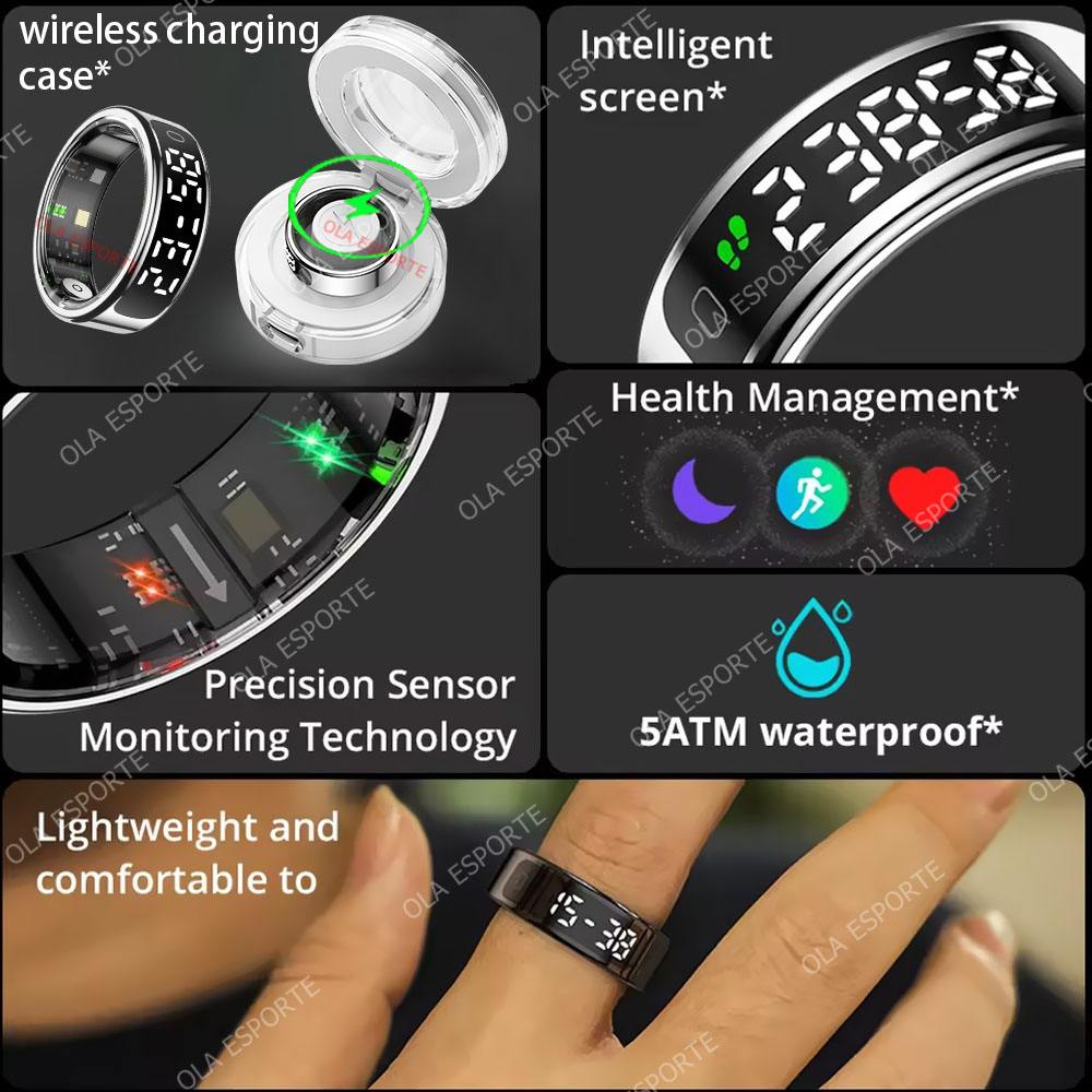 R13 スマートリング ディスプレイスクリーンとタッチ付き、 - Women'S Health & Wellness Center のレビューと価格
