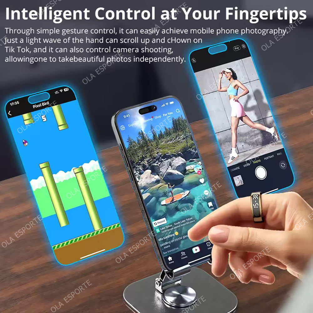 R13 スマートリング ディスプレイスクリーンとタッチ付き、 - Women'S Health & Wellness Center のレビューと価格