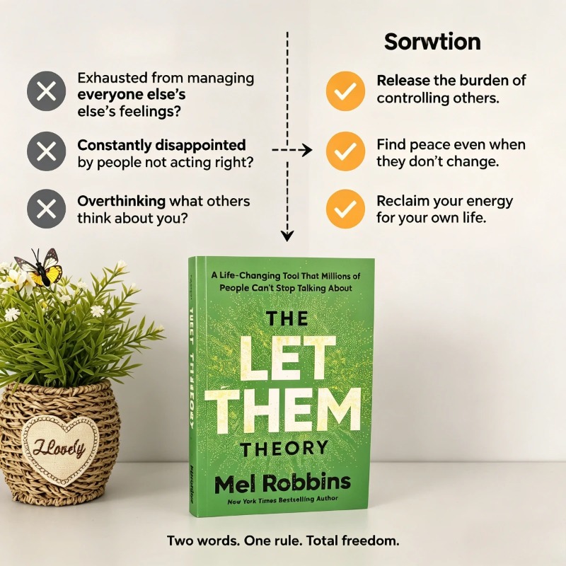 「Let Them Theory」（メル・ロビンズ著） 個人 - Health & Wellness Stores のレビューと価格