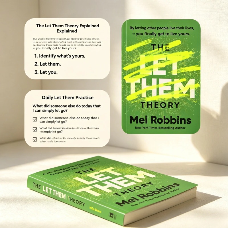 「Let Them Theory」（メル・ロビンズ著） 個人 - Health & Wellness Stores のレビューと価格