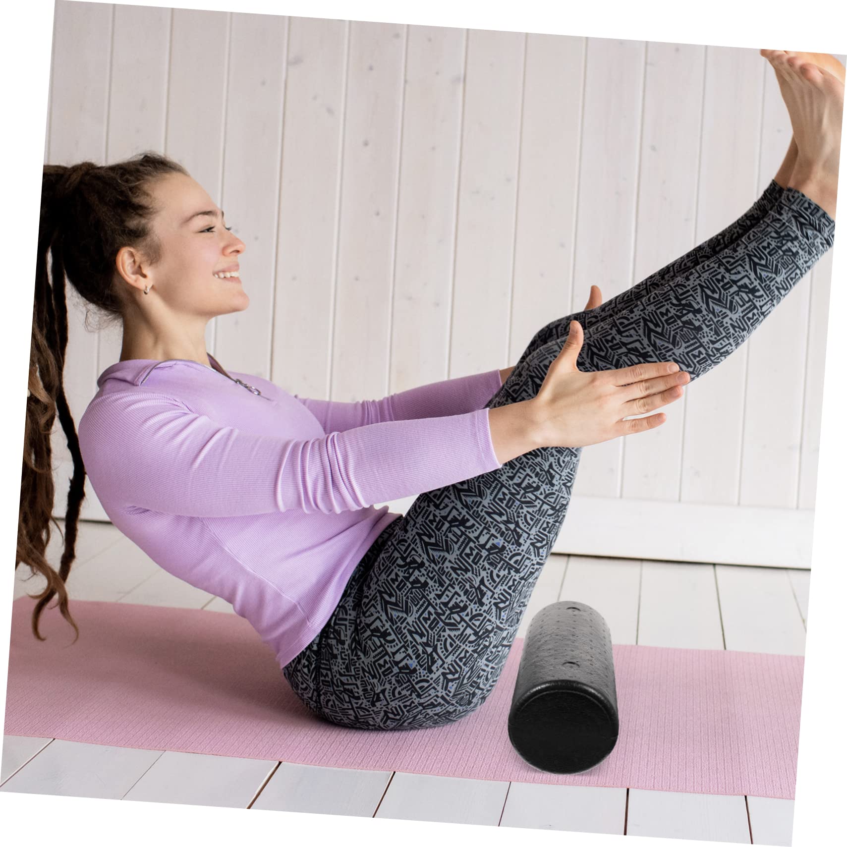 EPP ヨガフォームローラーフィットネスポータブルピラティス - Vibrating Foam Roller のレビューと価格
