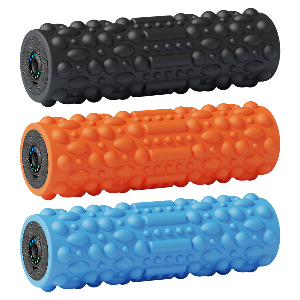 電動振動フォームローラーマッサージコラム充電式エクササイズロ - Vibrating Foam Roller のレビューと価格