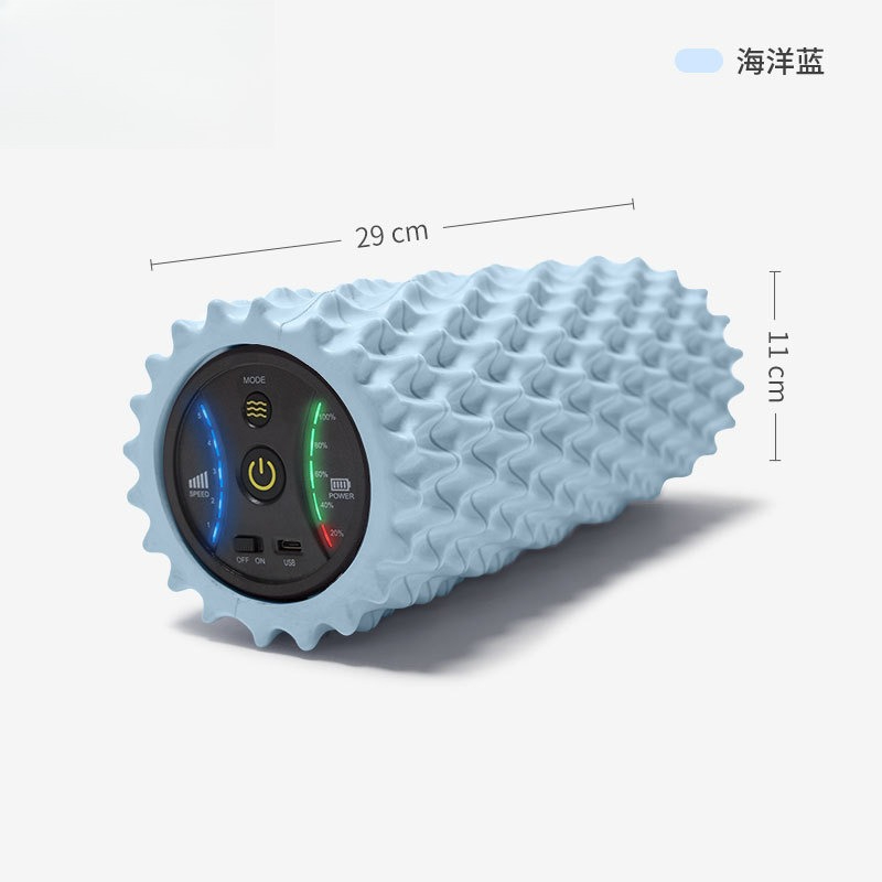 ヨガコラム ヨガ器具 電動フォームローラー 5段階振動マッサ - Vibrating Foam Roller のレビューと価格