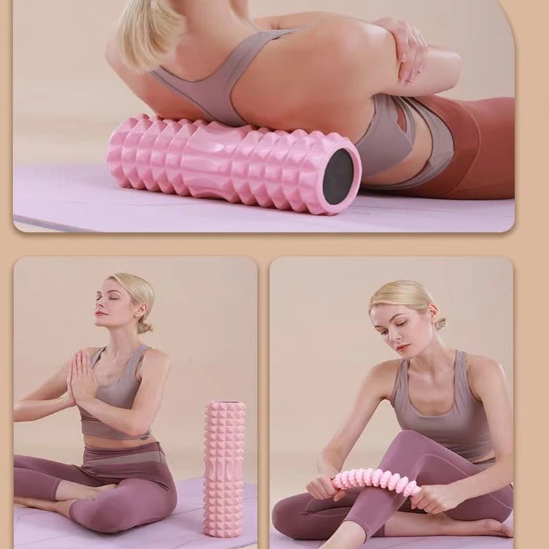 中空フォームローラー 45 センチメートルヨガブロックマッサ - Vibrating Foam Roller のレビューと価格