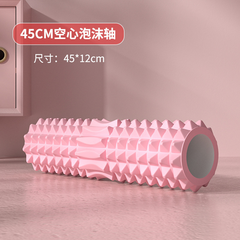 中空フォームローラー 45 センチメートルヨガブロックマッサ - Vibrating Foam Roller のレビューと価格