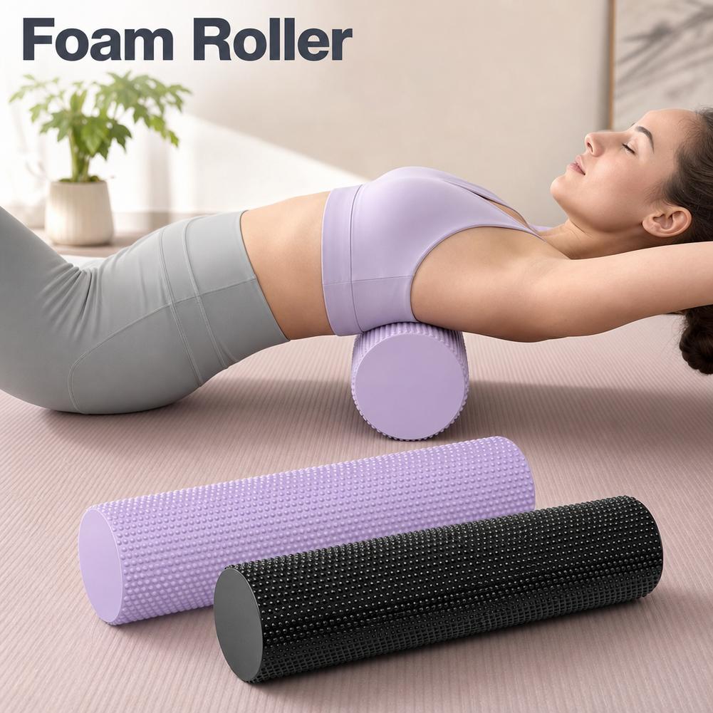 ヨガフォームローラー EVA 高密度ヨガコラムローラー ピラ - Vibrating Foam Roller のレビューと価格