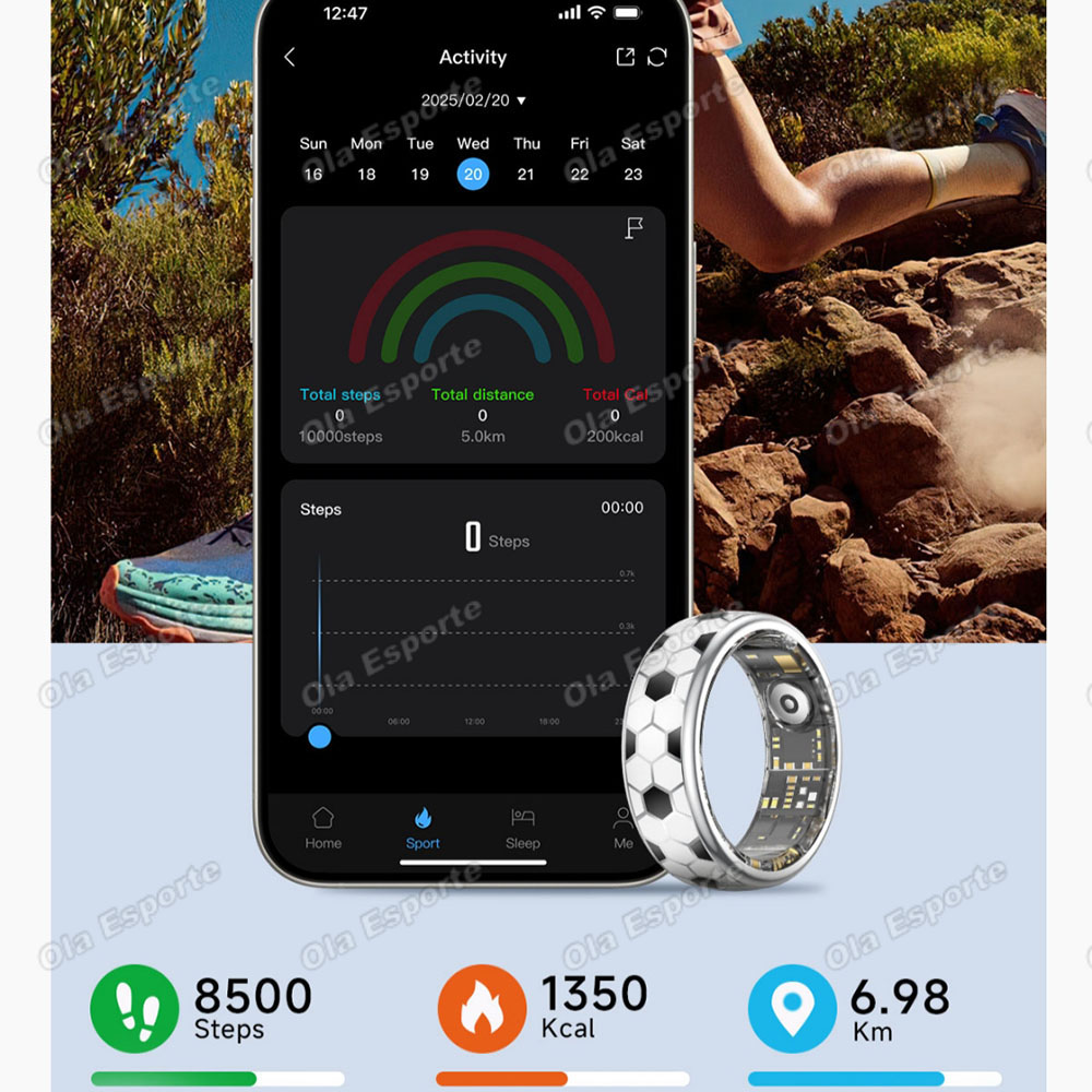女性用スマートリング フットボール制御ビデオ 新技術 スマー - Women'S Health & Wellness Center のレビューと価格