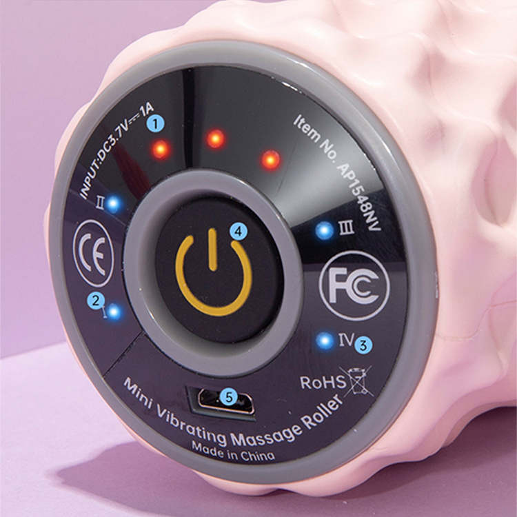 電動フィットネスヨガ振動マッサージフォームローラー 新型LE - Vibrating Foam Roller のレビューと価格