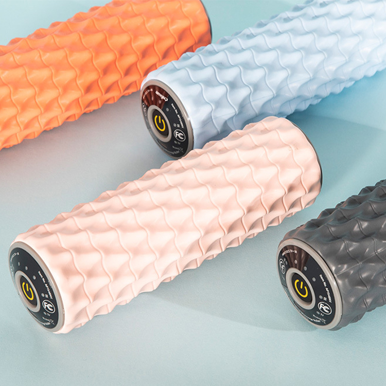 電動フィットネスヨガ振動マッサージフォームローラー 新型LE - Vibrating Foam Roller のレビューと価格