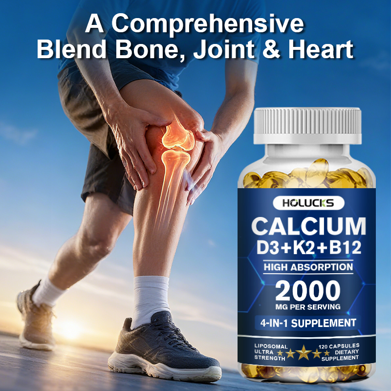 高吸収カルシウムカプセル（D3＆B複合ビタミン配合）は、歯の - Health Wellness Vitality のレビューと価格