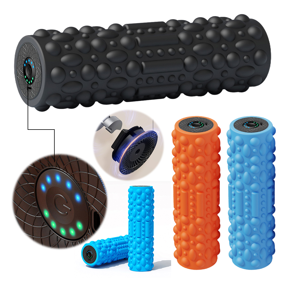 電動振動フォームローラー ヨガコラム 充電式エクササイズロー - Vibrating Foam Roller のレビューと価格