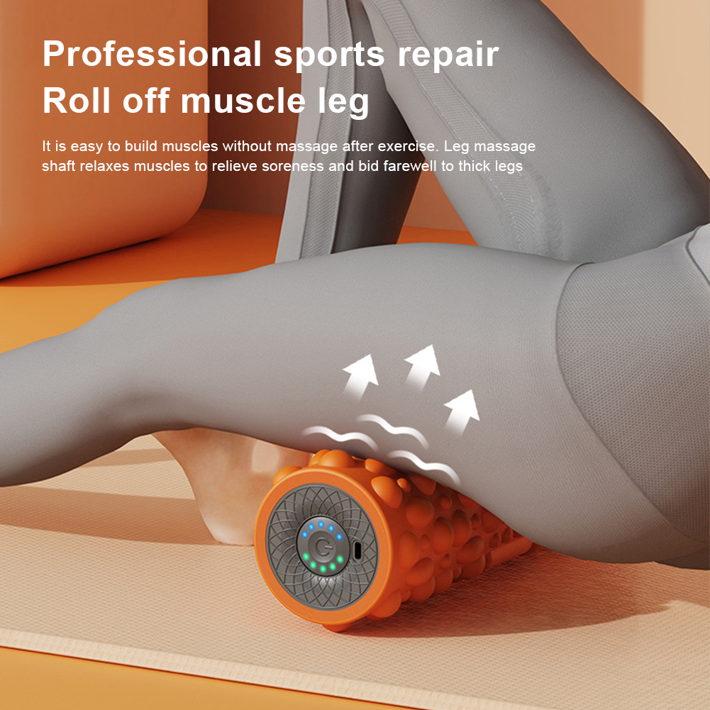 電動振動フォームローラー ヨガコラム 充電式エクササイズロー - Vibrating Foam Roller のレビューと価格