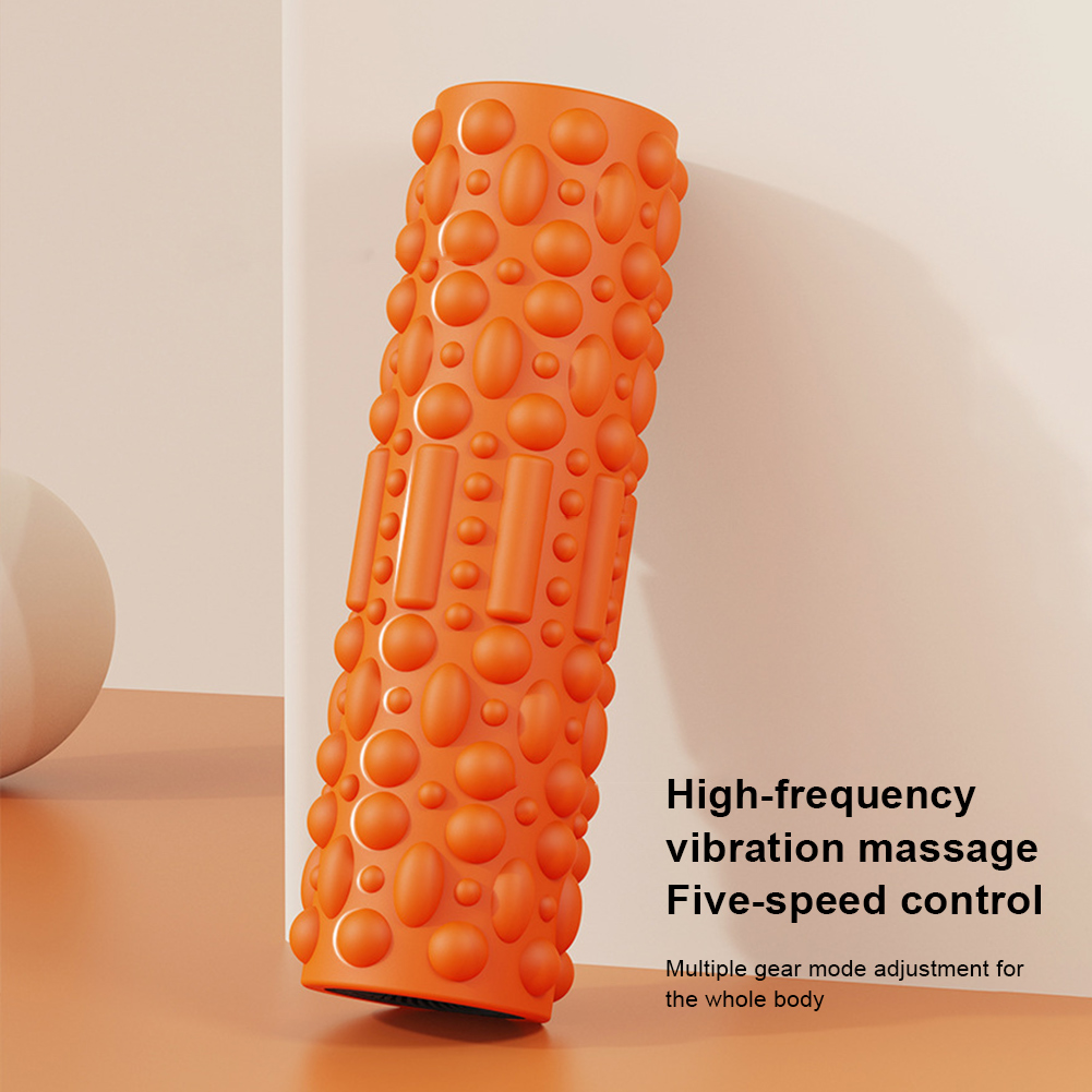 電動振動フォームローラー ヨガコラム 充電式エクササイズロー - Vibrating Foam Roller のレビューと価格