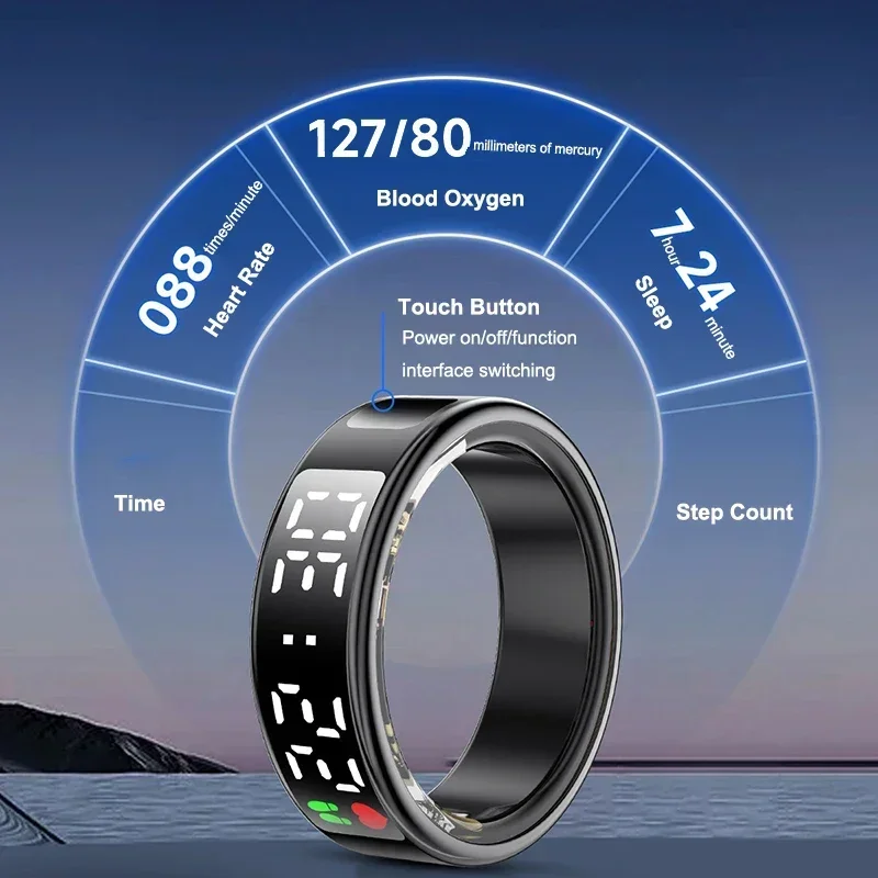 男性と女性のための多機能ヘルストラッカー,スマートリング,心 - Women'S Health & Wellness Center のレビューと価格