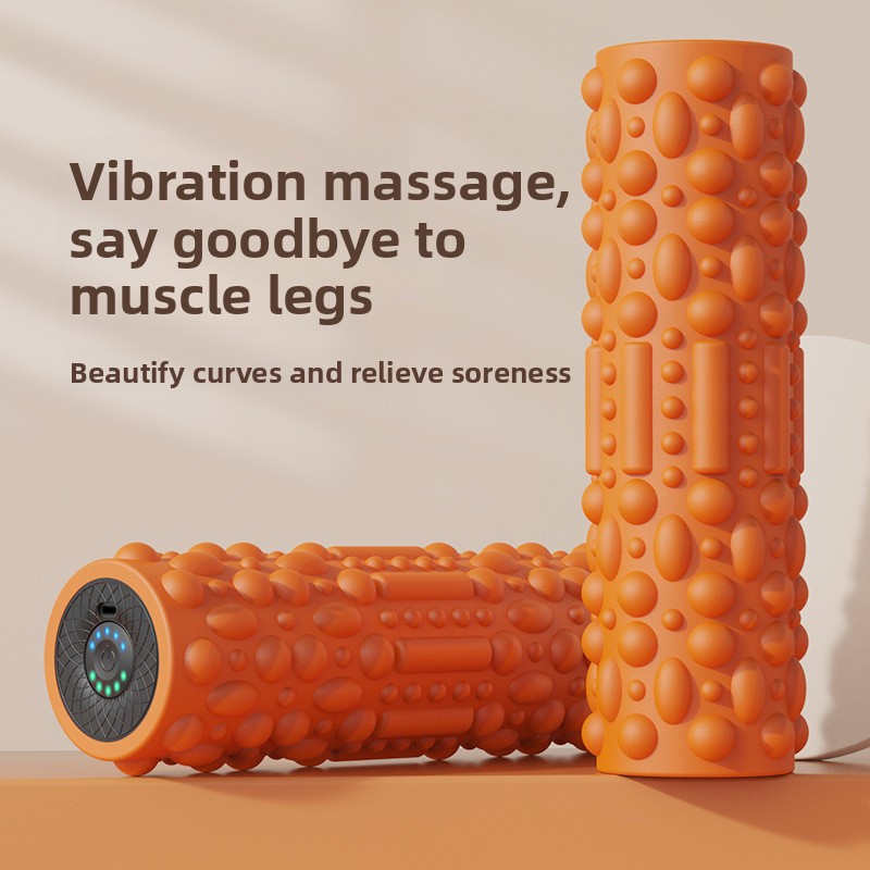 電動フォームローラー 筋肉リラックス 美脚 ランヤマッサージ - Vibrating Foam Roller のレビューと価格